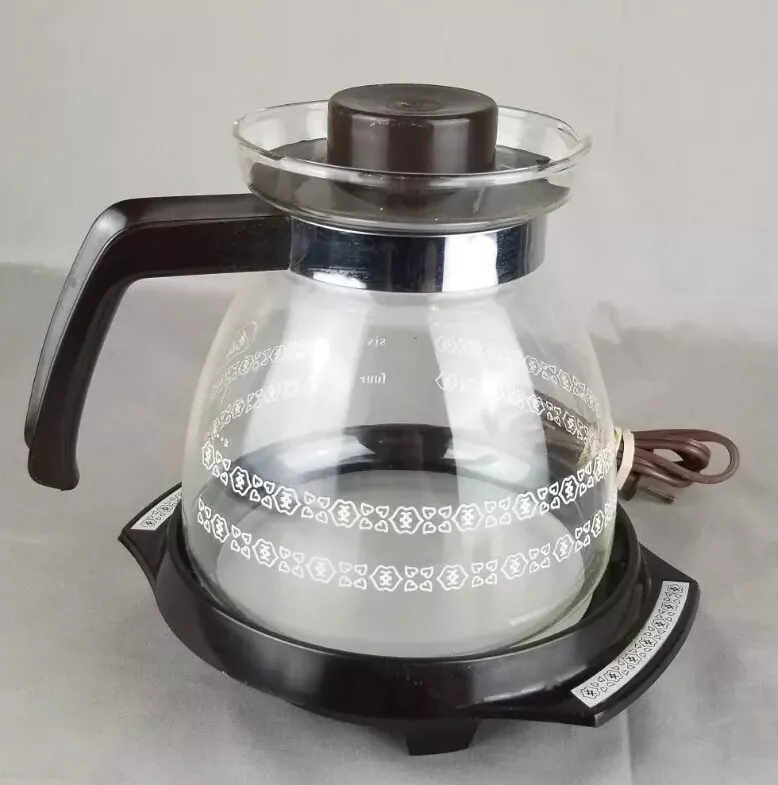 Coffee top warmer carafe