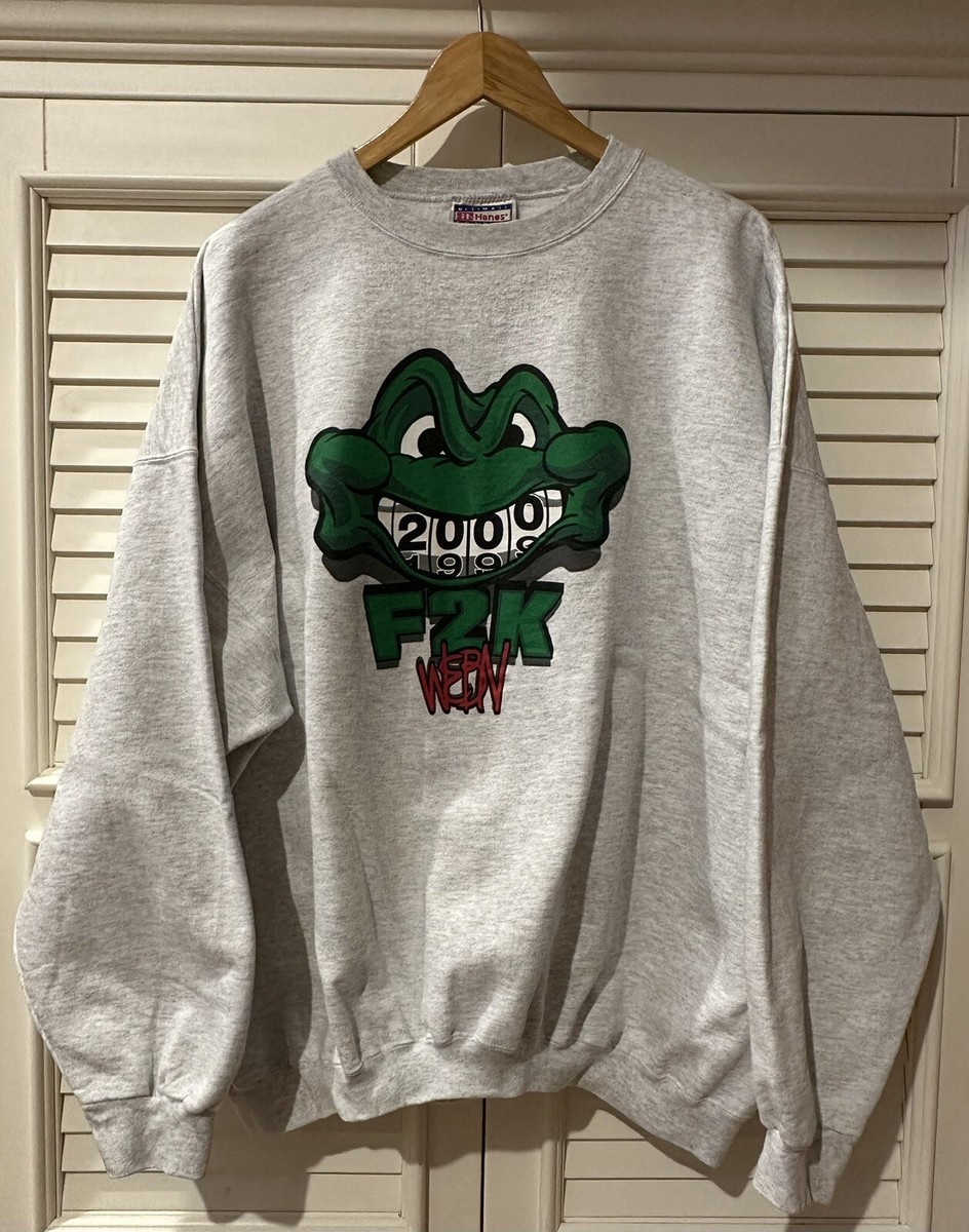Vintage WEBN Cincinnati Frog Sweatshirt Crewneck Ohio F2K Vintage WEBN Cincinnati Frog Sweatshirt Crewneck Ohio F2K