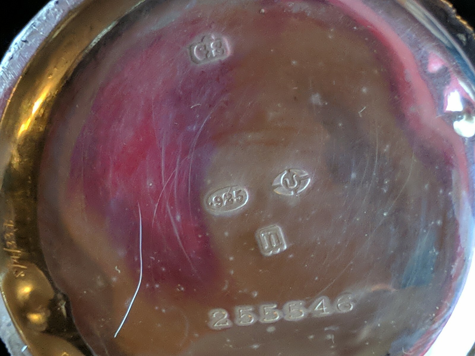 BEAUTIFUL EDWARDIAN ANTIQUE SOLID SILVER FOB / PO… - image 9