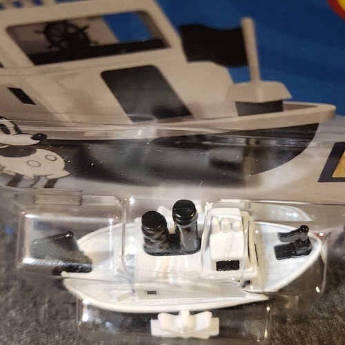 2022 Hot Wheels #35 HW Screen Time-Mickey Mouse 3/10 DISNEY STEAMBOAT Gray/Black - Picture 8 of 12
