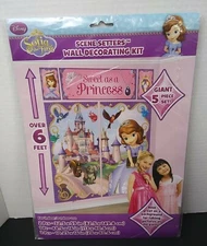 Disney Sofia The First Scene Setter Birthday Party Backdrop New Decorating Kit
