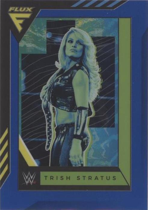 2022 Panini Chronicles WWE - Flux Trish Stratus #335 Blue /99 for sale ...