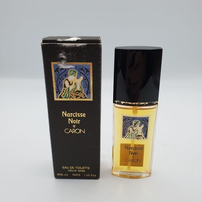 CARON Narcisse Noir EDT 30ml Spray Unused Open Box Rare Vintage