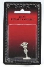 Ral Partha DF-791 Female Vampire I Monsters Undead Champion Lady Miniature NIB