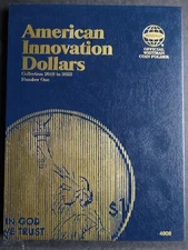 Whitman American Innovation Dollars Coin Folder #1 2018-2023 Album Book 4908