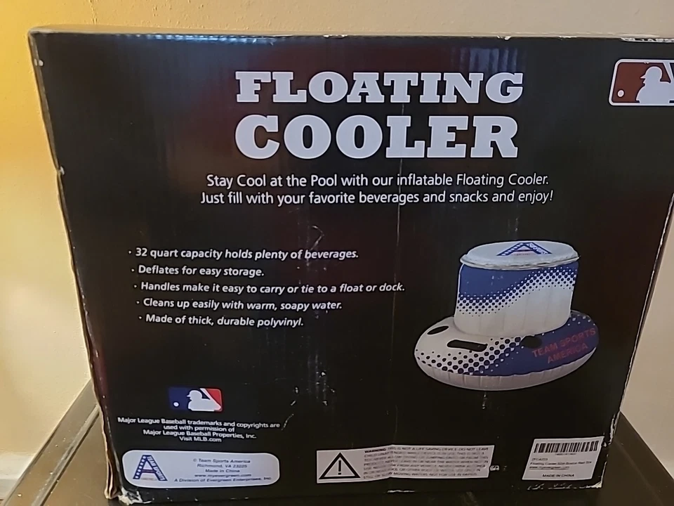 Enfriador inflable Boston Red Sox nuevo en caja Foto 2 de 3