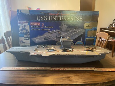 Vintage Redbox USS Enterprise Aircraft Carrier With Box No. 69054.