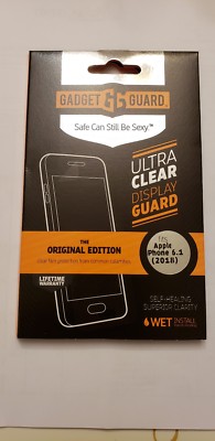 Gadget Guard FILM Screen Protector for Apple iPhone XR, Clear