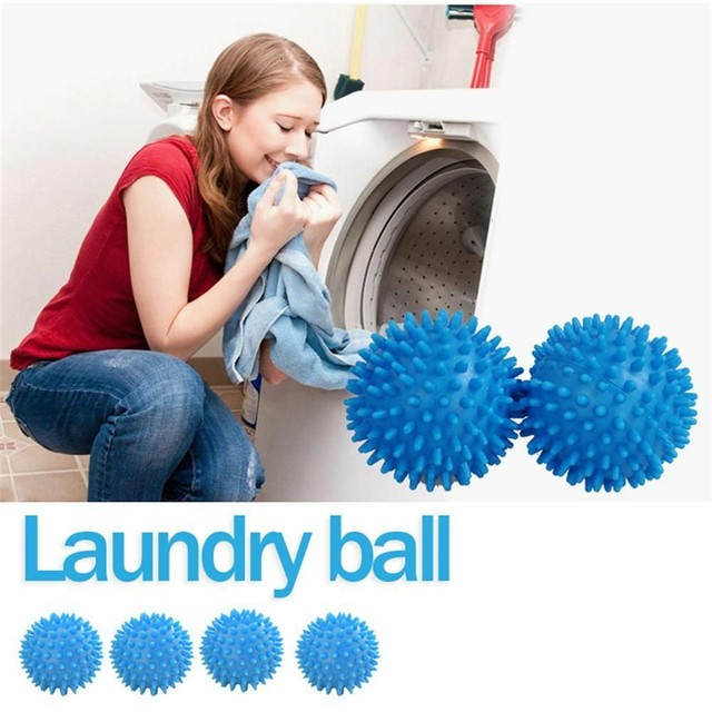Laundry Dryer Balls Reusable Replace Softener Fabric Eco Friendly Wash