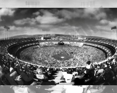 Bloody Nose Seat View of 1977 Led Zeppelin Concert Oakland Coliseum 8x10 Photo