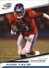 2008 Press Pass SE #4 Aqib Talib - FB