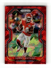 Sammy Watkins 2020 Panini Prizm #121 Kansas City Chiefs Prizm Red Ice