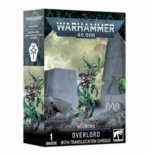 Warhammer 40K Necrons: Overlord with Translocation Shroud NIB 