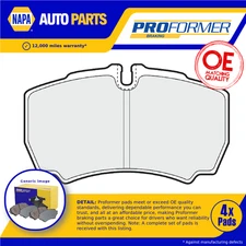 Brake Pads Set fits IVECO DAILY 3.0 Rear 2007 on Proformer 2991667 42470841