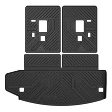 Waterproof Tpe Trunk Mat For 2011-2026 Dodge Durango Rear Cargo Mat W Seatback