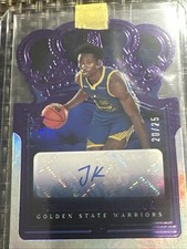 2021-22 Panini Crown Royale - Rookie Crown Autographs Jonathan Kuminga /25