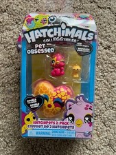 HATCHIMALS CollEGGtibles Hatchipets -2 PACK Pet Obsessed Hatchy Hearts