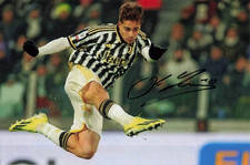 Kenan Yildiz UH Juventus Turin Foto vom Original Autogramm UH #67