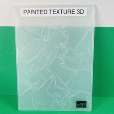 Stampin Up PAINTED TEXTURE 3D EMBOSSING folder Stucco Background Venetian Plast