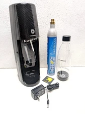 SodaStream Spirit One Touch Soda Maker w/  Bottle, empty Co2 cylinder and Cord