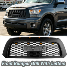 Matte Black Grille For 2007 2008 2009 Tundra Honeycomb Grill Wleds Letters