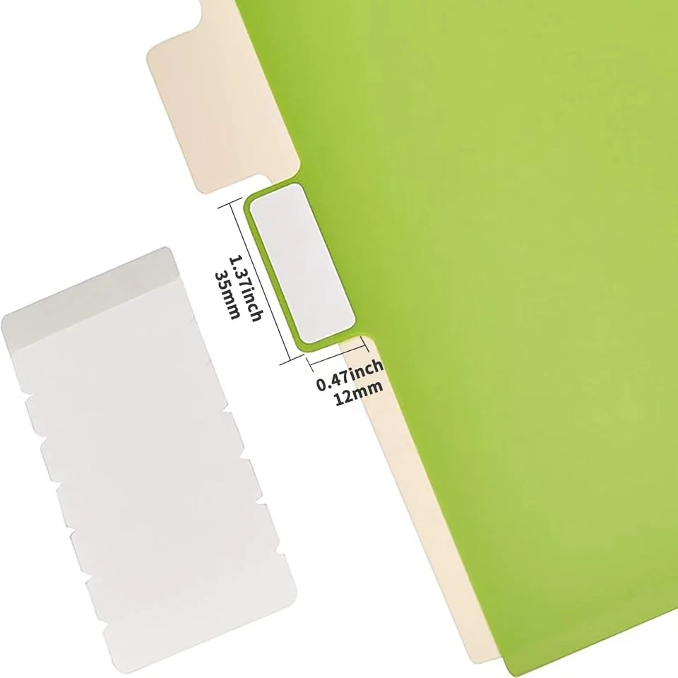 Durable Multicolor 3-Ring Binder Plastic Divider Set with Tab Labels, 3-Hole Pun - Image 4 of 4