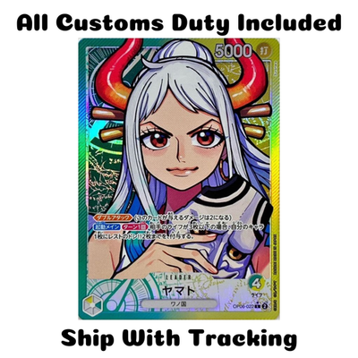 ONE PIECE TCG JAPANESE CARD WINGS OF THE CAPTAIN Parallel Yamato