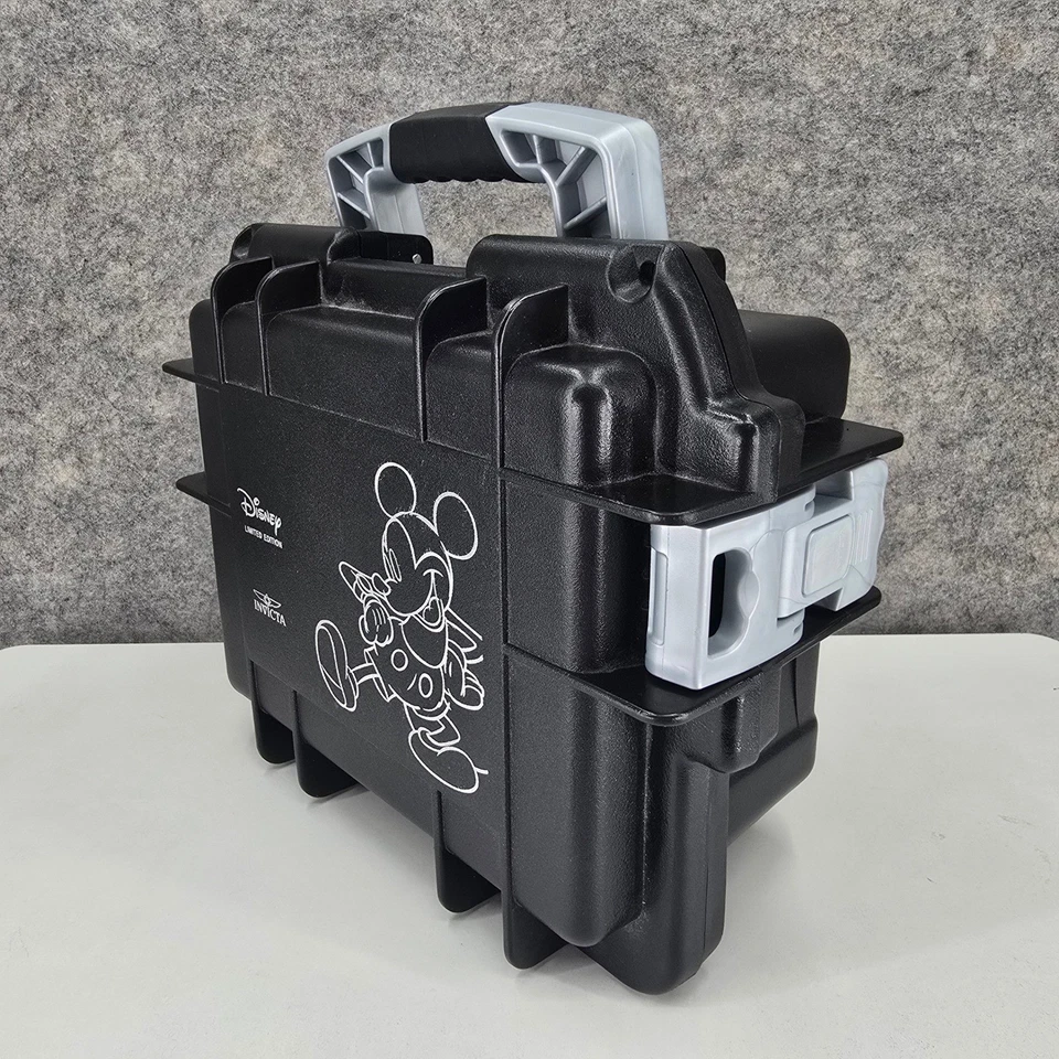 Disney Limited Edition Invicta Watch Case Black Mickey Mouse Protective Box ONLY - Image 3 of 4