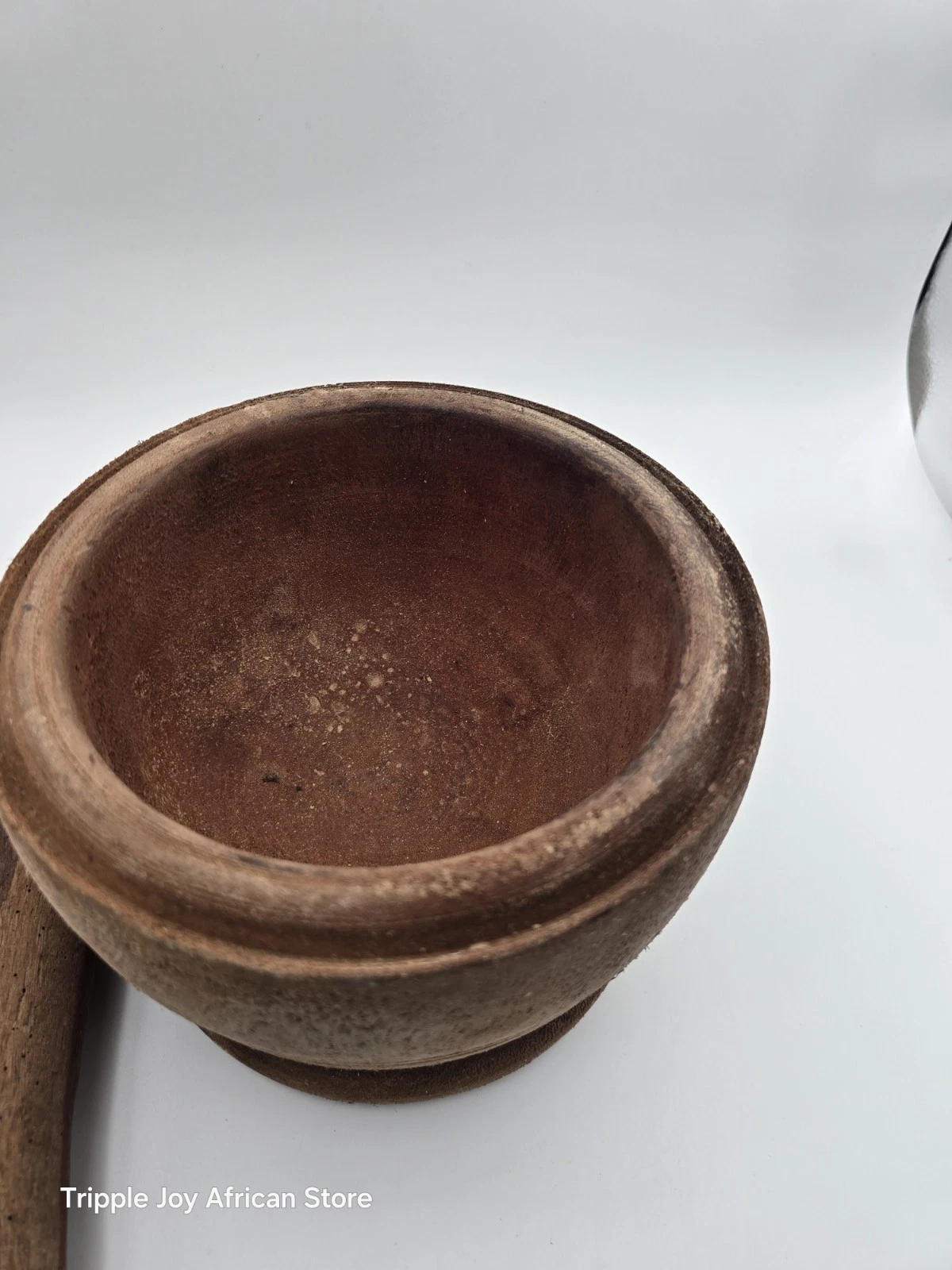 African Traditional Mortar and Pestle for Spice Herb Grinder
Opens in a new window or tab