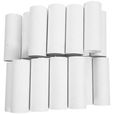 30Pcs Reusable Craft Paper Tubes Bulk for Kids DIY Projects Classroom Use White