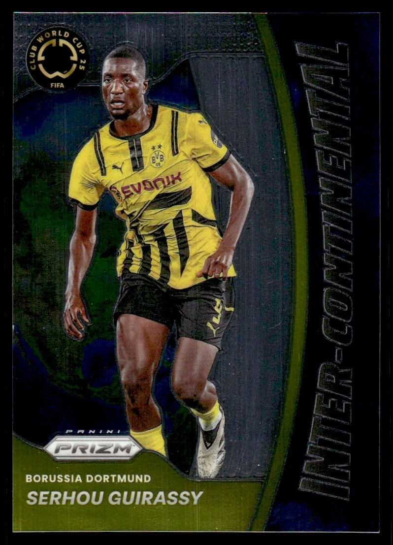 2025 Panini Prizm FIFA Club World Cup Serhou Guirassy Borussia Dortmund #7