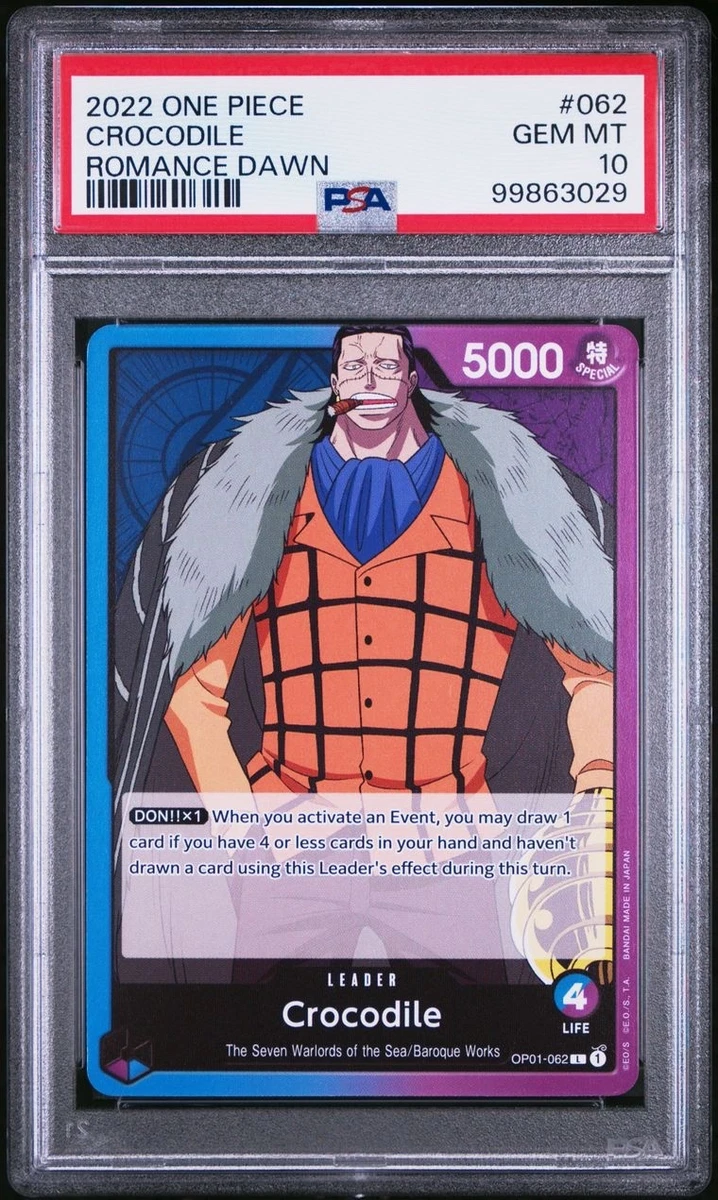 25+ Crocodile OP01-062 Romance Dawn for sale | Updated Oct 2026