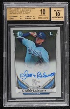 2014 Bowman Draft Chrome Pick Scott Blewett #BCA-SB BGS 10 PRISTINE Auto pn1