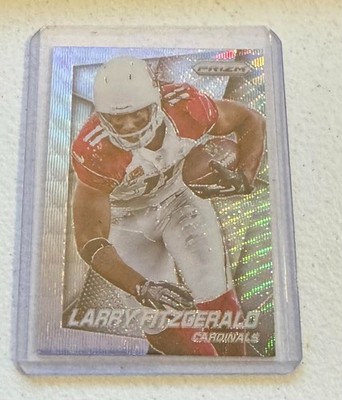 2014 Panini Prizm Light Blue Wave Prizm SP LARRY FITZGERALD 20 /99!!