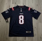 Stefon Diggs New England Patriots NFL Football Jersey Size Medium NWT #8