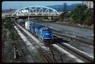 Original Rail Slide - CR Conrail 6057+ Works Altoona 7-1991