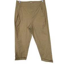 A New Day Women's Size 8 Cuffed Pants Stretchy Lightweight Pockets