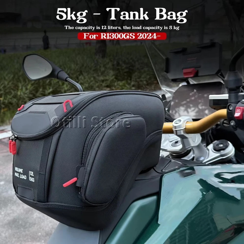 Für BMW R1300GS 2023 2024 2025 Wasserdichter Werkzeugrucksack - Tankrucksack 12L - Bild 2 von 4