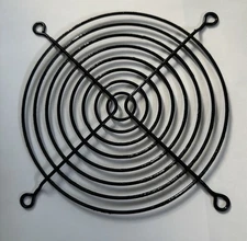 Painted Black 120mm Fan Guard Grill