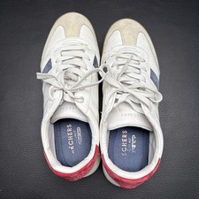 TOP-Zustand: Verkaufe meine Herren Skechers Sneaker Größe 45 weiß/rot