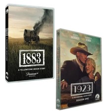 Yellowstone 1883 and 1923 DVD Origin Story Bundle Brand New