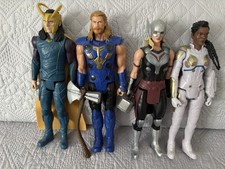 Marvel Actionfiguren Set - Loki Thor Mighty Thor und Valkyrie Neu