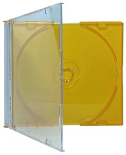 SLIM ORANGE Color CD Jewel Cases Lot
