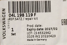 VW Arteon 3H7 Timing Belt Tensioner Pulley Repair Kit 04L198119F