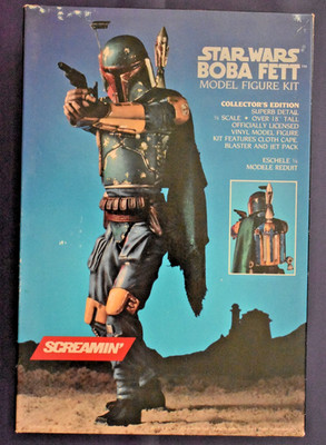 1994 Screamin' - Star Wars 1/4 Boba Fett Model Figure Kit