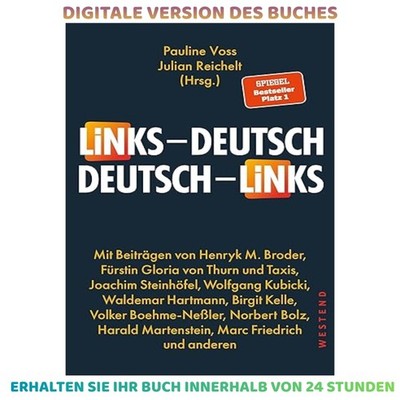 Links - Deutsch / Deutsch - Links, Pauline Voss (Editor) 2026