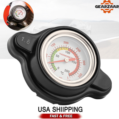 #ad High Pressure Radiator Cap Temperature Gauge 1.8 For Honda Trx 450R Atv Quad Hjs $13.99