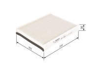 Bosch Innenraumfilter Fuer Ford 1987435018