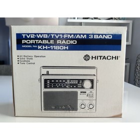 Vintage *New* Hitachi KH-1180H am/fm TV1TV2 3-Band Radio | Movie