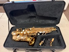 Professional Gold Soprano Saxophone Curved Saxophone